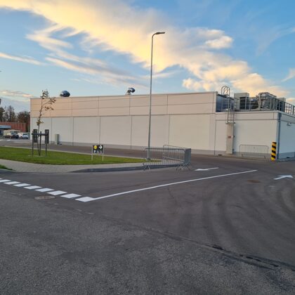 horizontālo līniju izveide un krāsošana