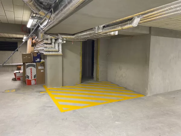 Horizontālo līniju izveide un krāsošana